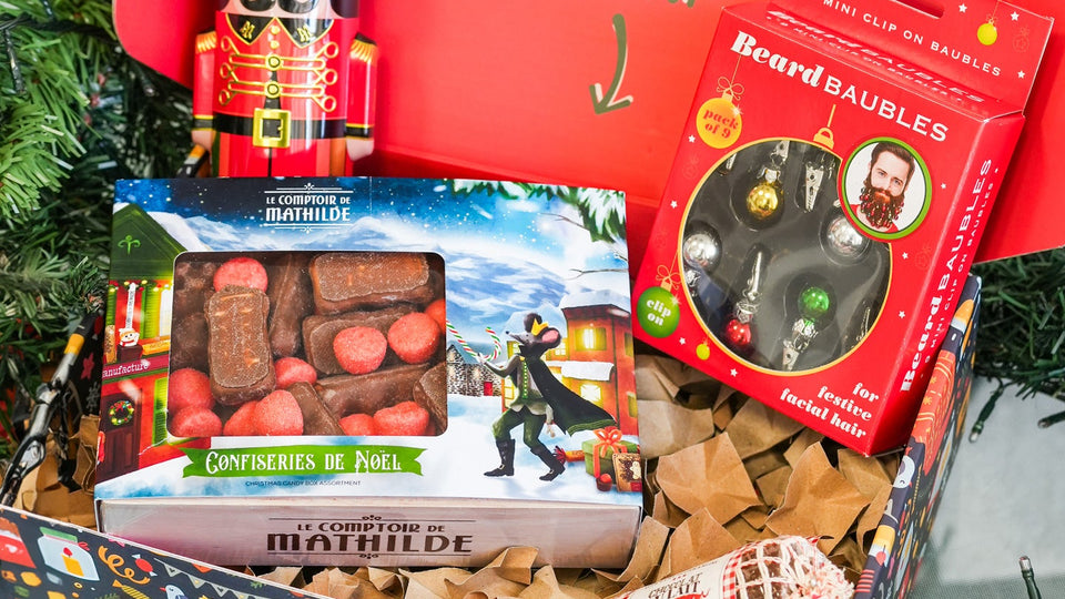 Intérieur du coffret cadeau à composer et à personnaliser