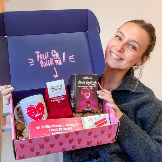 Pleins d'idées pour créer un coffret cadeau couple