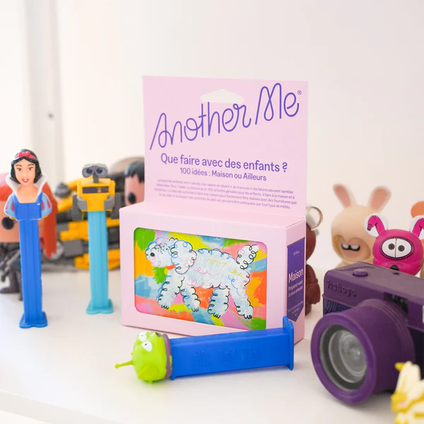Coffret pour futurs parents avec illustrations humoristiques