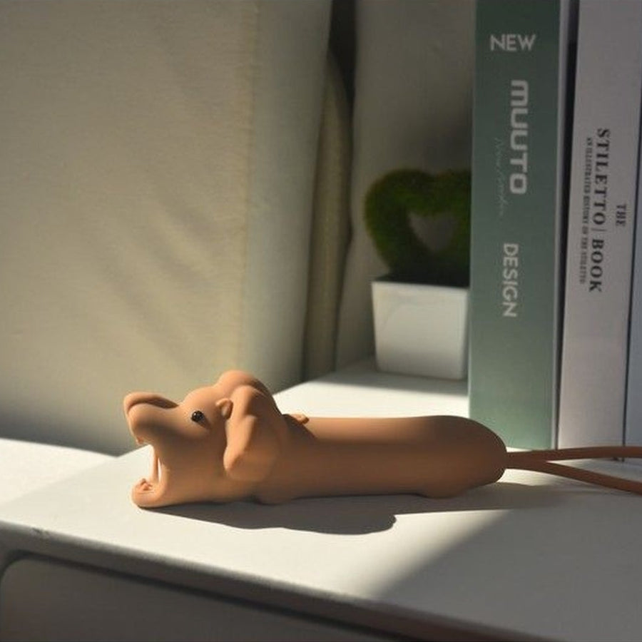 Lampe de poche Lion avec motif de lion sur le corps