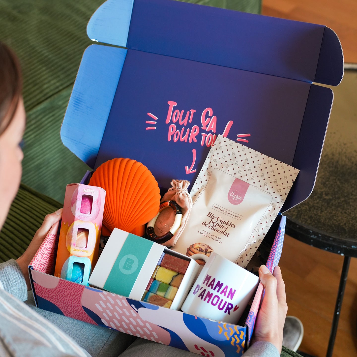 Cool box personnalisable avec illustration et texte unique