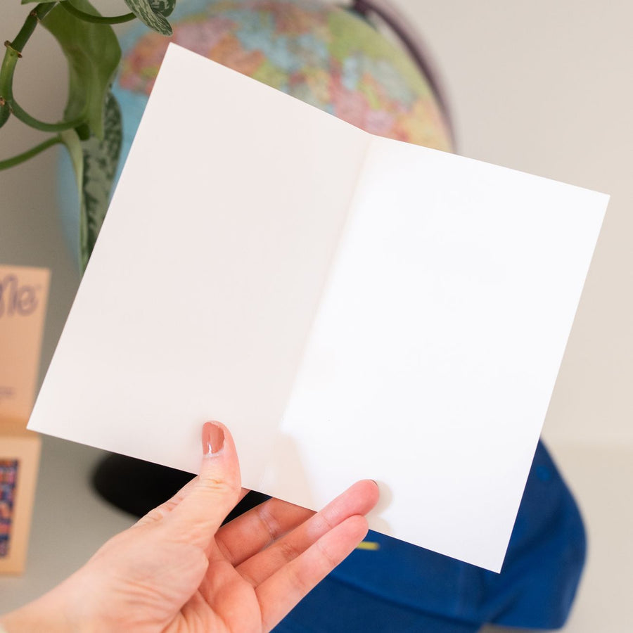 Carte de voeux Cool Mom Club avec design coloré et moderne.