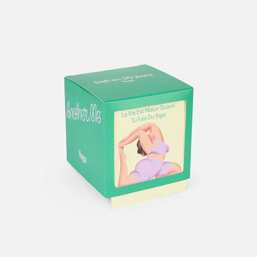 Illustration des défis yoga avec des postures variées