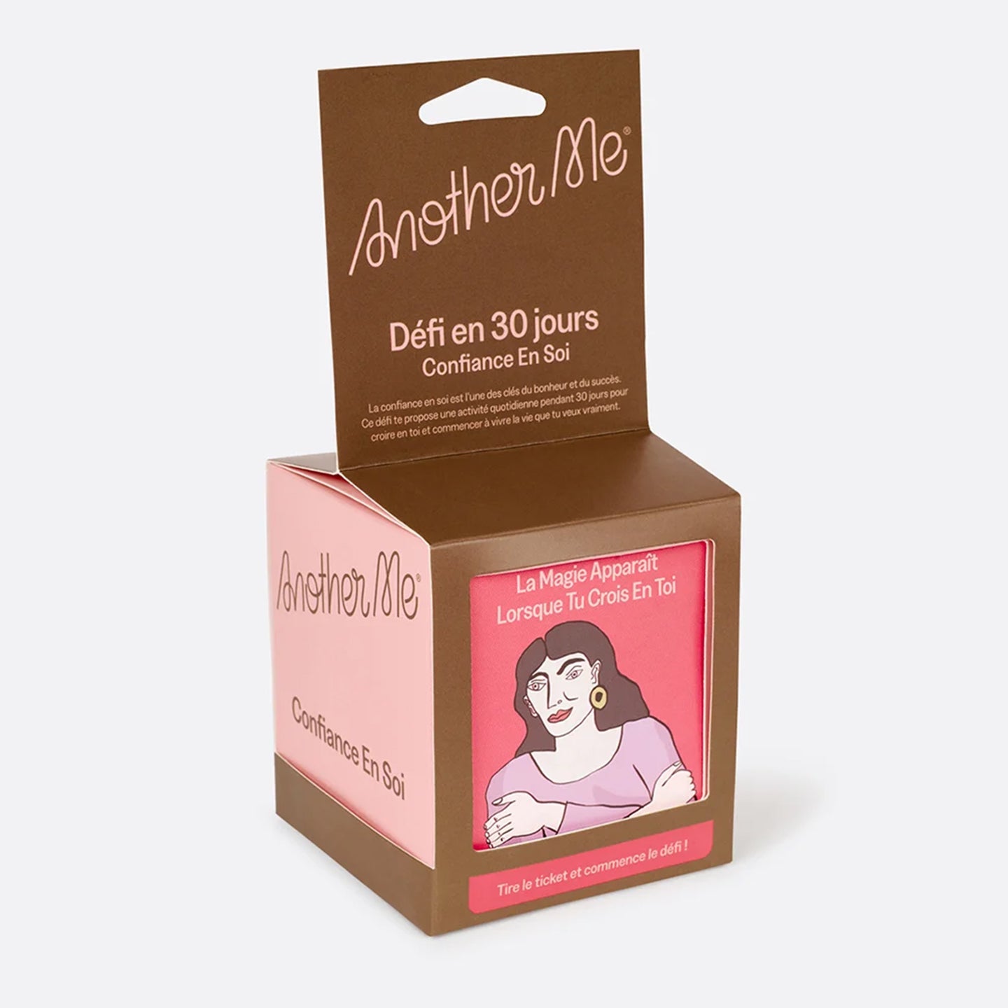 Cube avec 30 défis pour renforcer la confiance en soi