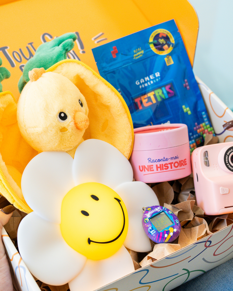 Intérieur box cadeaux originaux