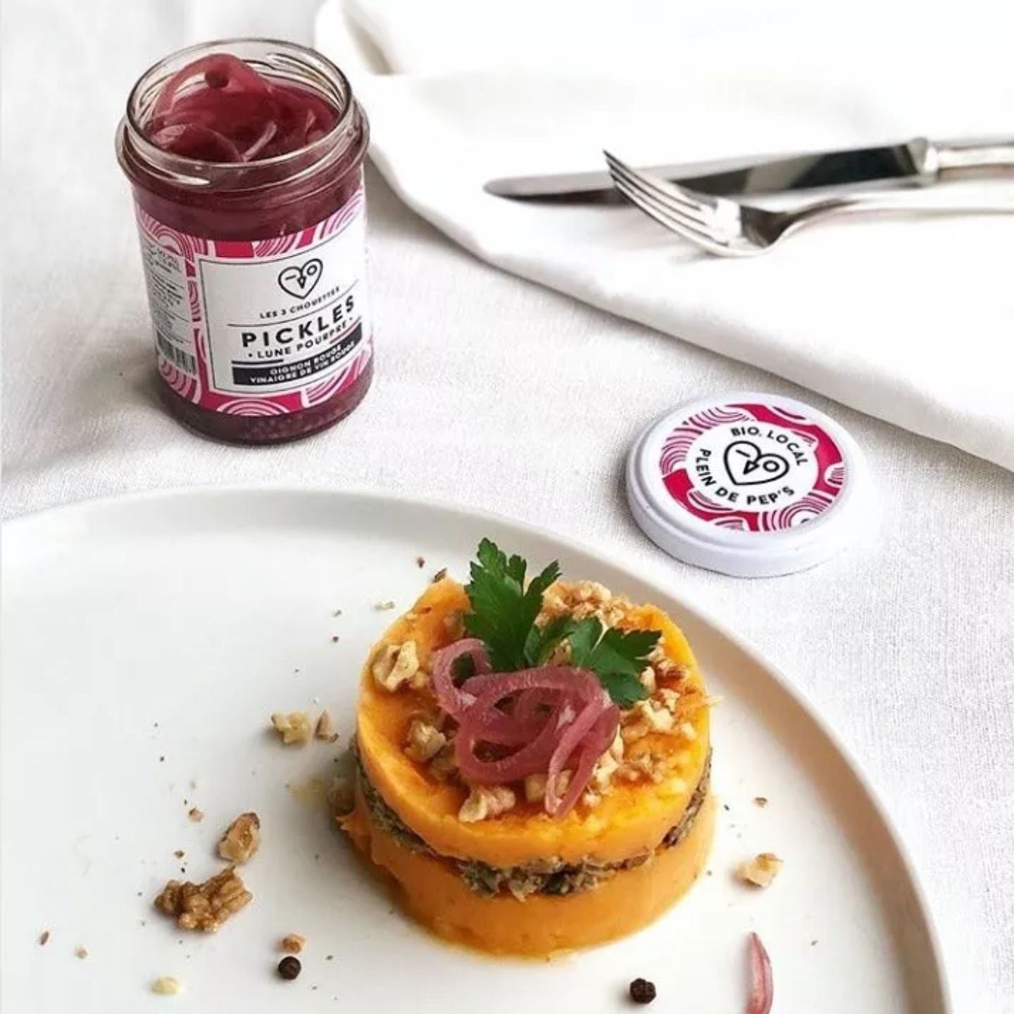 Pickles oignons rouges