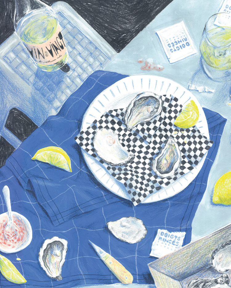 Puzzle de 1000 pièces illustrant des plaisirs marins humoristiques