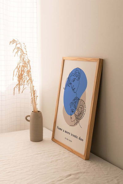 Affiche signe du zodiaque à personnaliser - Mieux Que Des Fleurs