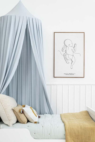 Affiche de naissance personnalisée - Mieux Que Des Fleurs