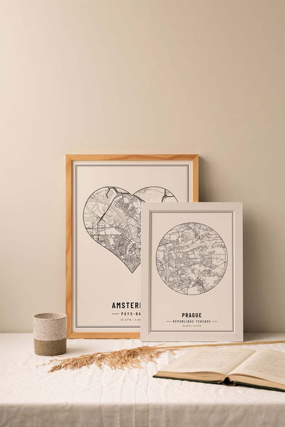 Affiche de voyage à personnaliser - Mieux Que Des Fleurs