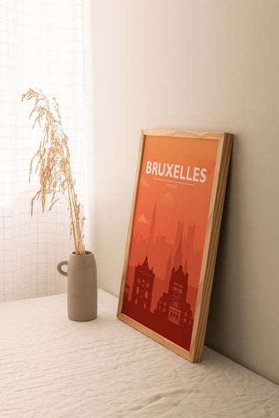 Affiche de voyage à personnaliser - Mieux Que Des Fleurs