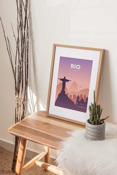 Affiche de voyage à personnaliser - Mieux Que Des Fleurs