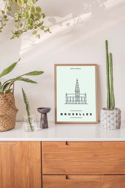 Affiche de voyage à personnaliser - Mieux Que Des Fleurs