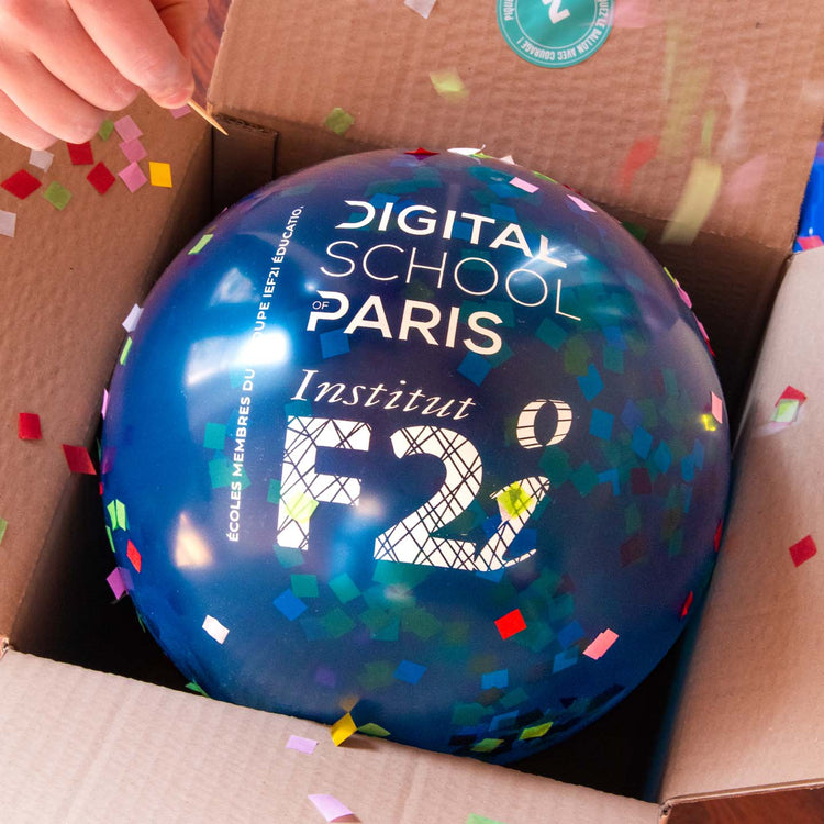 Box confettis professionnel à faire livrer