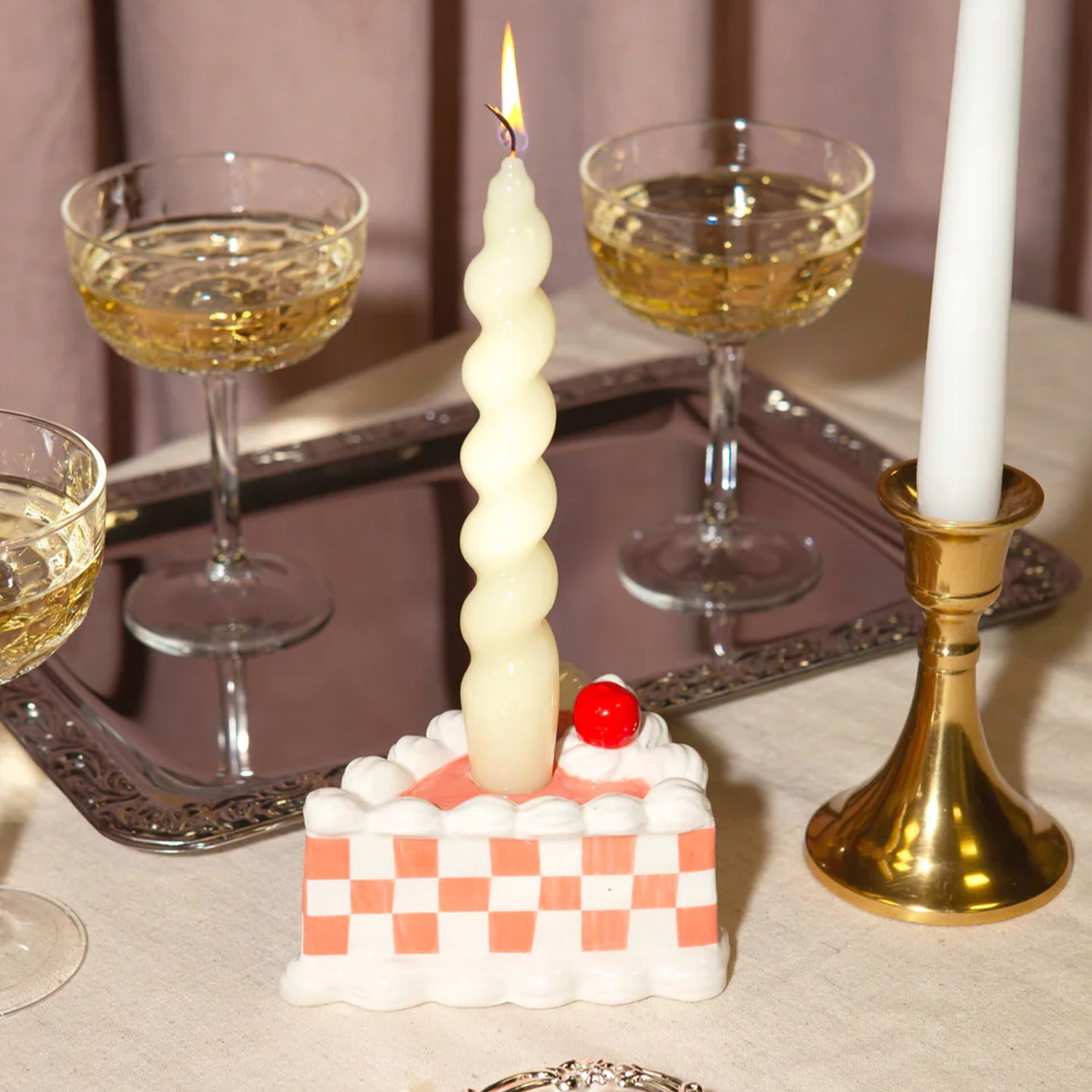 Style Chandelier Anniversaire Gâteau Bougie Annive... – Grandado