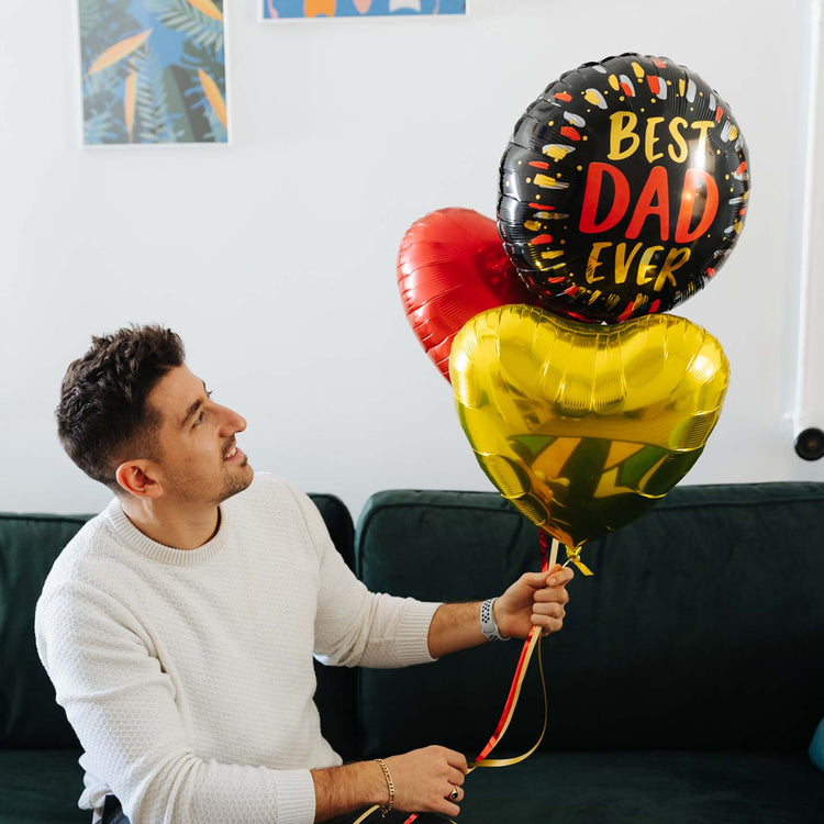 Box ballons personnalisés fête des pères - Mieux Que Des Fleurs