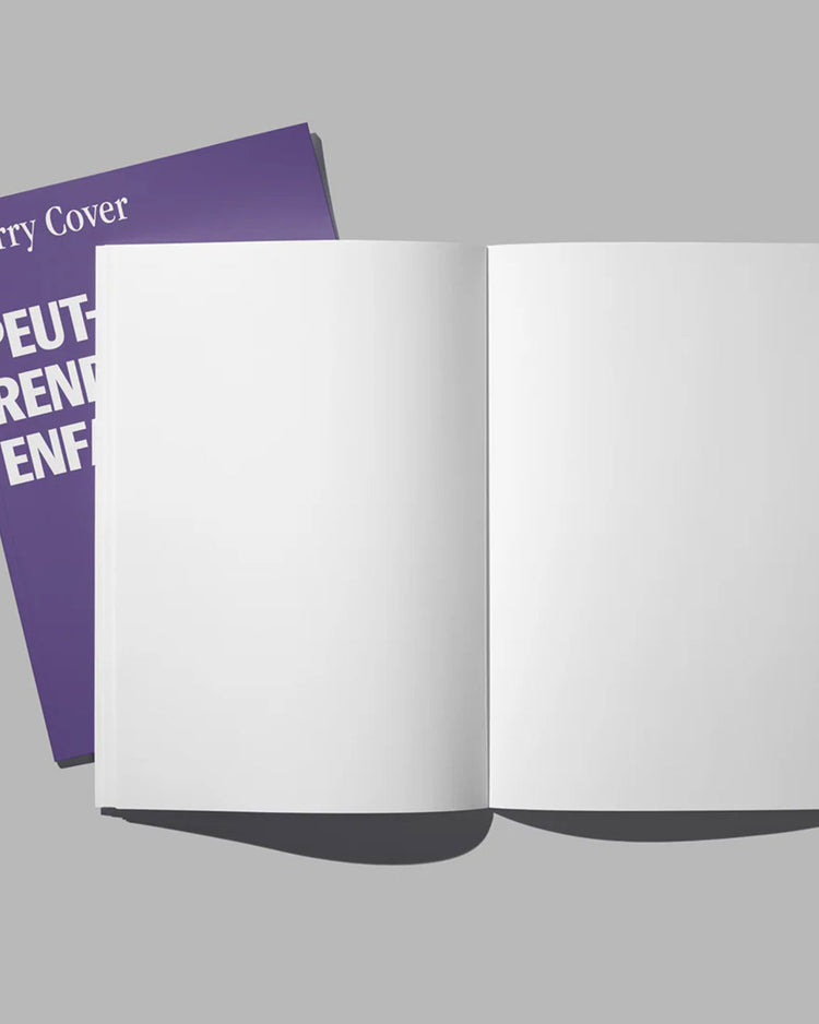 Carnet avec illustration humoristique sur la parentalité.