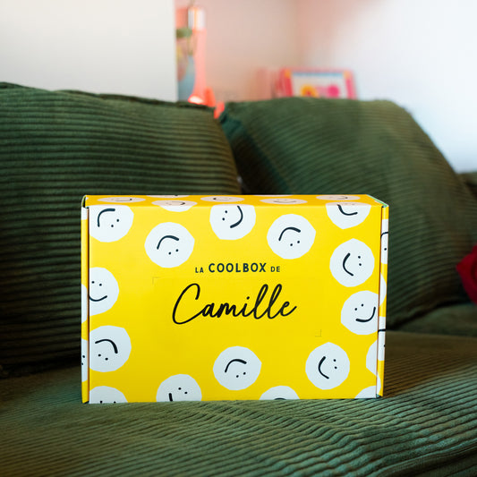 Coolbox personnalisable avec motif joyeux et espace pour texte