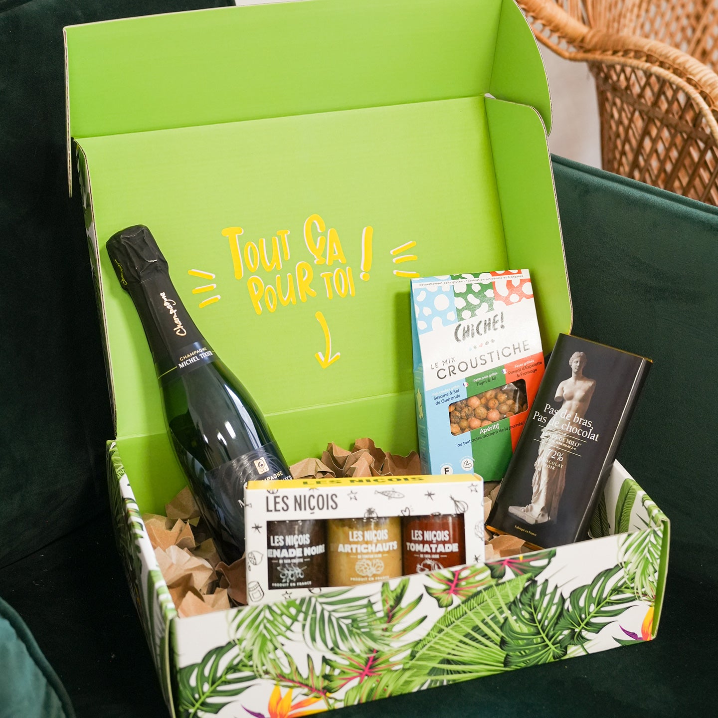Cool box cadeau fête des Pères - Mieux que des fleurs