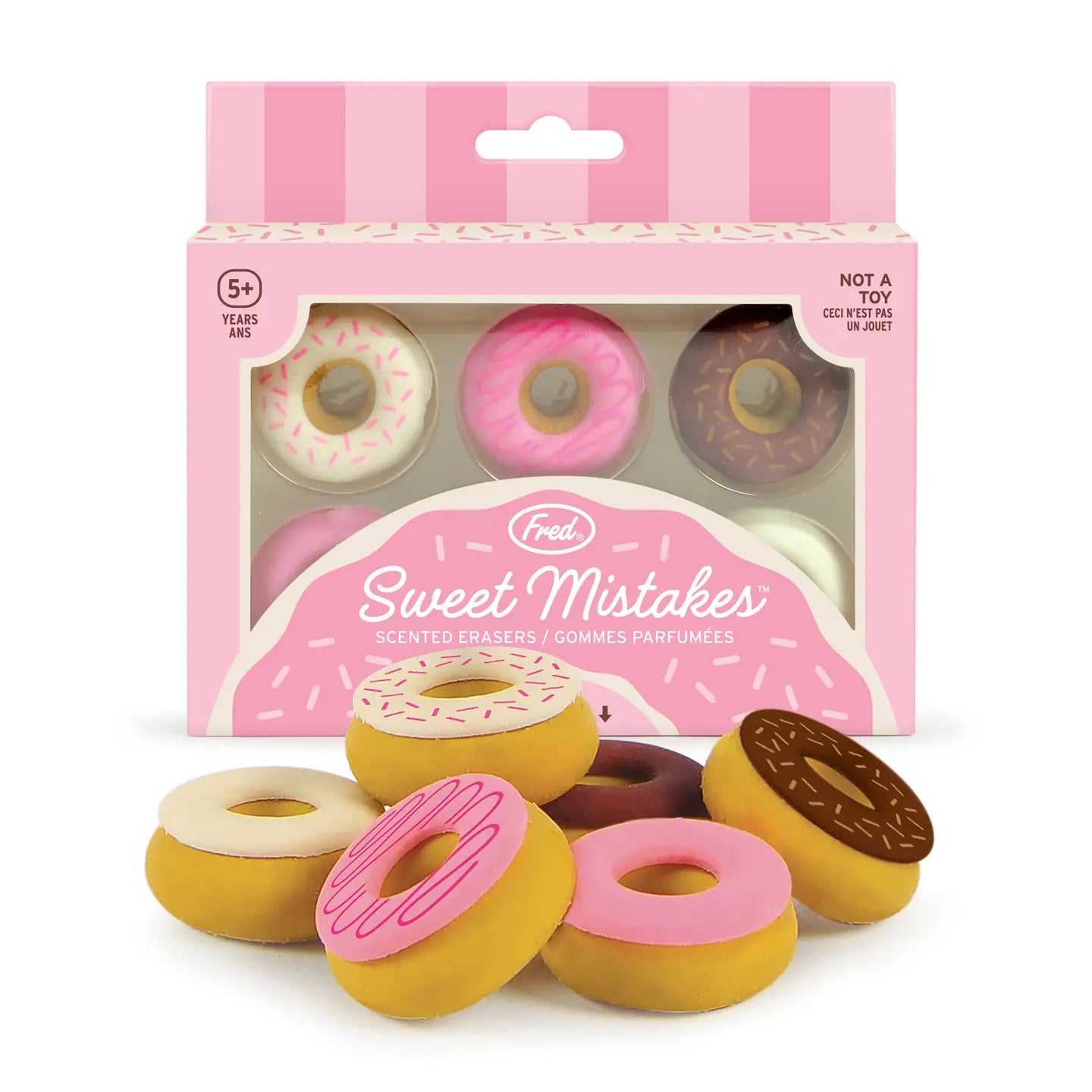 Gommes Donuts parfum vanille pour un bureau fun – Mieux Que Des Fleurs, image size:1440x1440