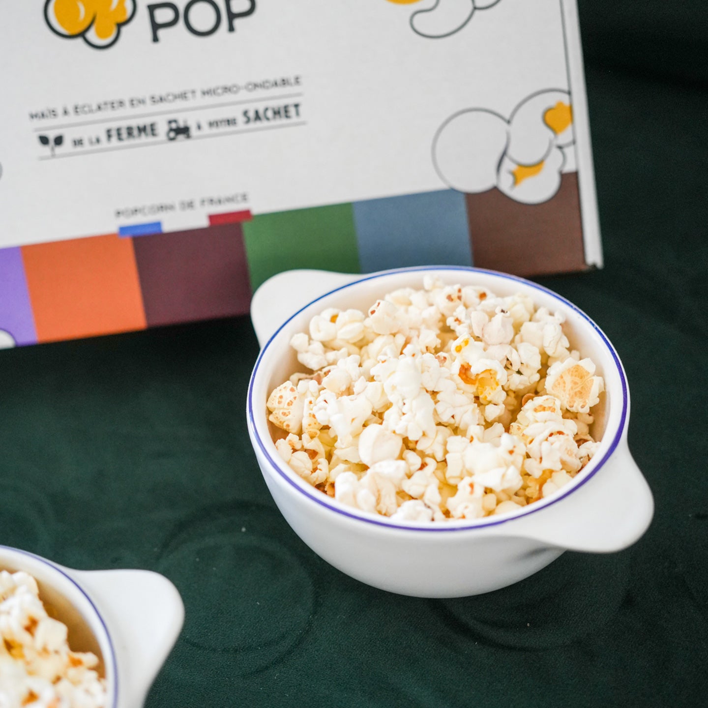 Box Popcorn Sucrée sans additif - Mieux que des fleurs