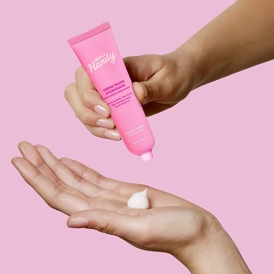 Crème mains Moon avec texture crémeuse et packaging élégant