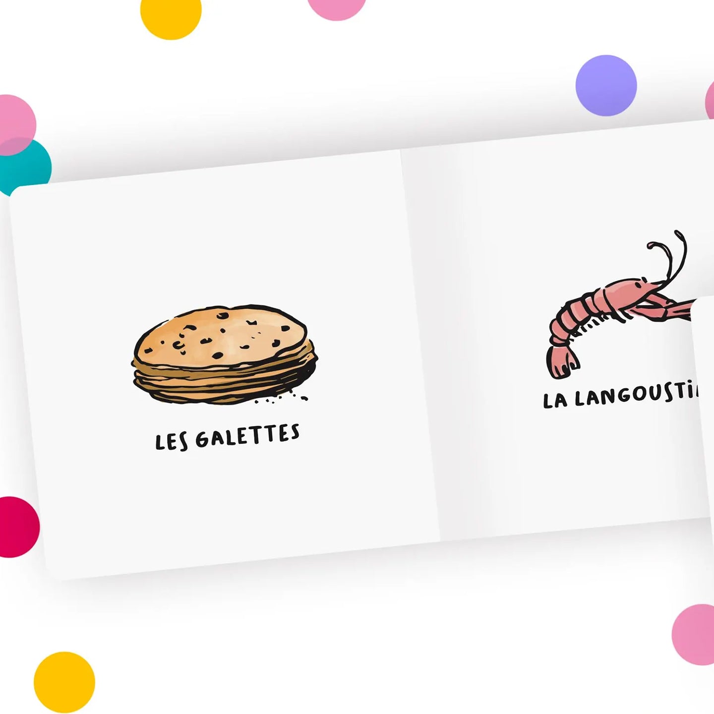 Imagier pour enfants avec illustrations de la Bretagne