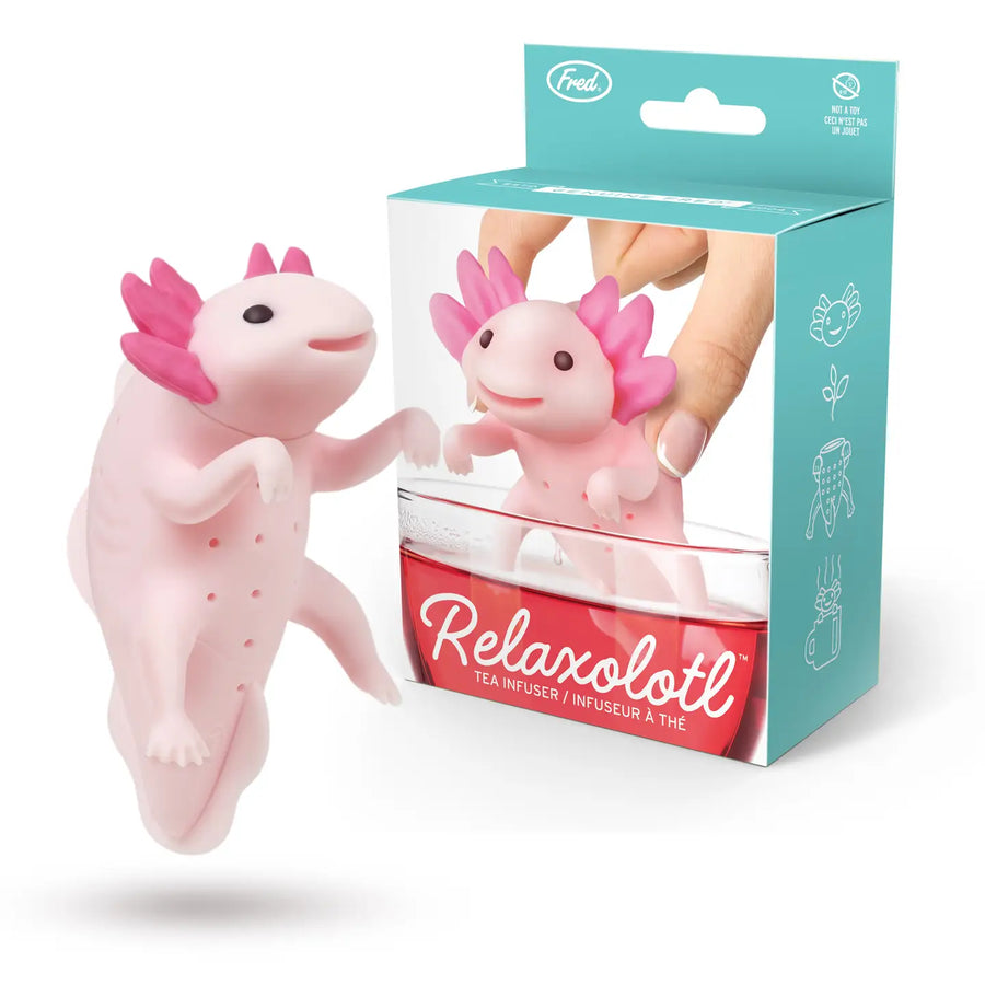 Infuseur à thé axolotl en forme de personnage mignon