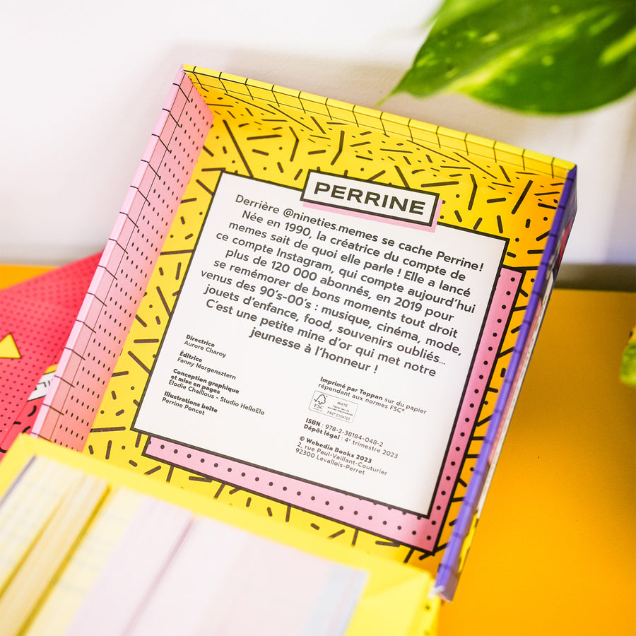 Boîte du jeu Crazy Quiz avec design rétro coloré