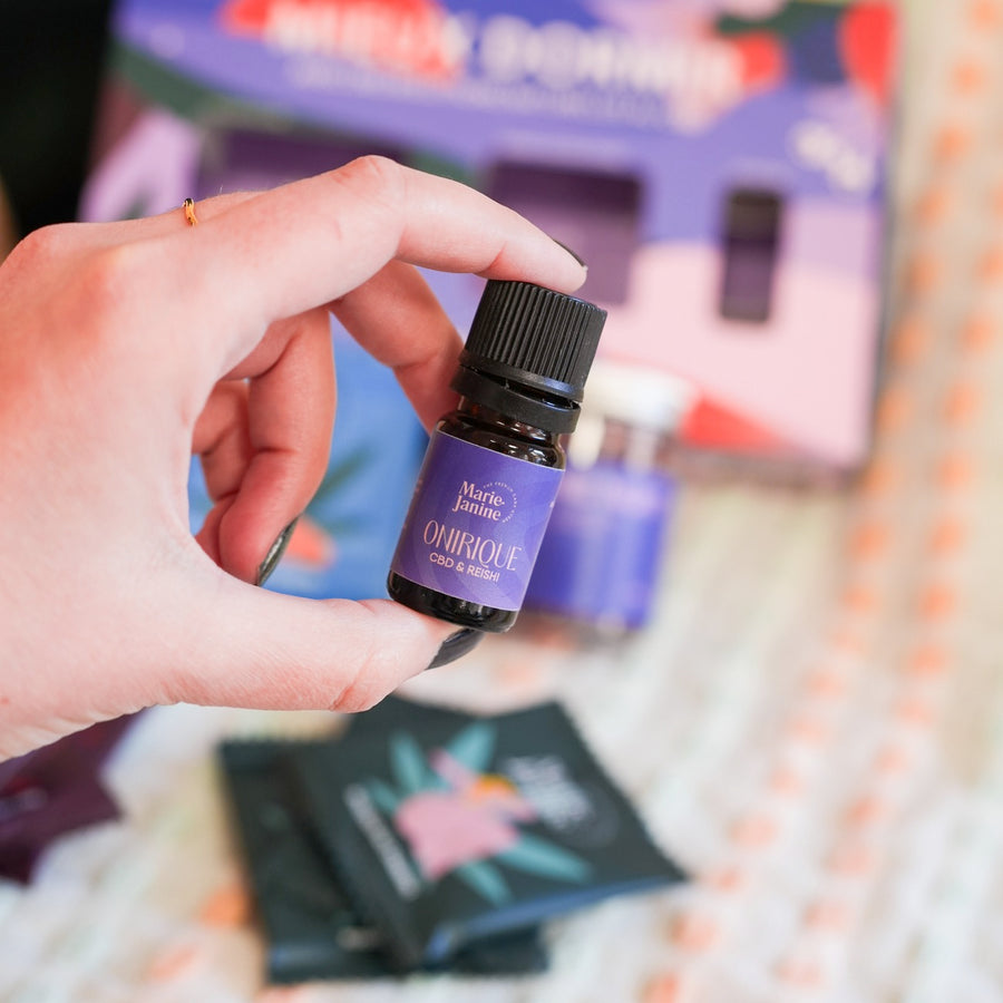 Coffret CBD avec bonbons pour un sommeil apaisant