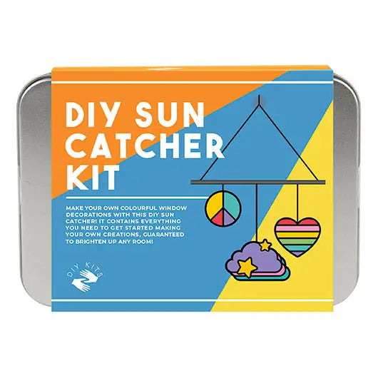 Kit DIY attrape soleil avec éléments colorés en détail