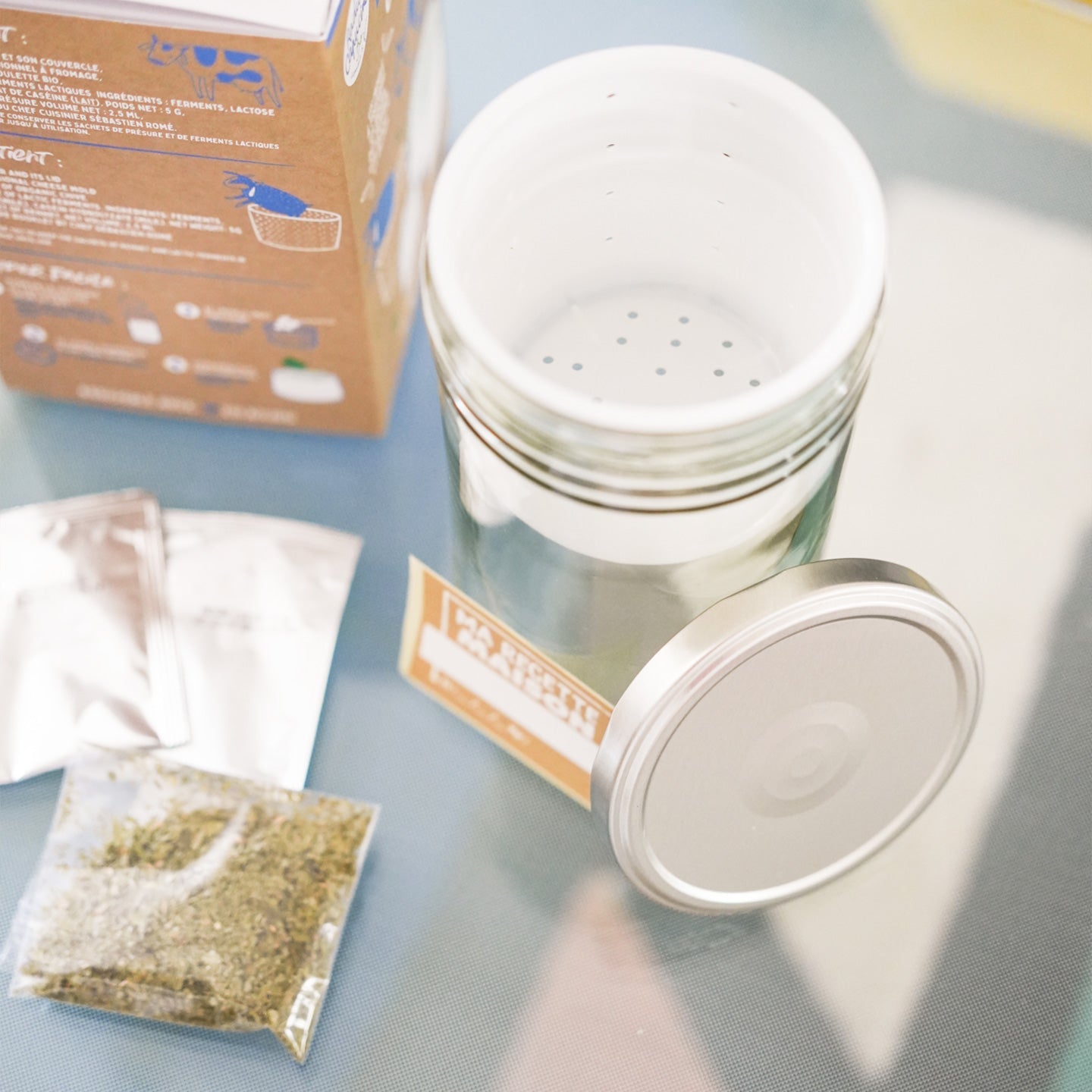 Kit DIY pour faire son Fromage Frais - Mieux Que Des Fleurs - 5