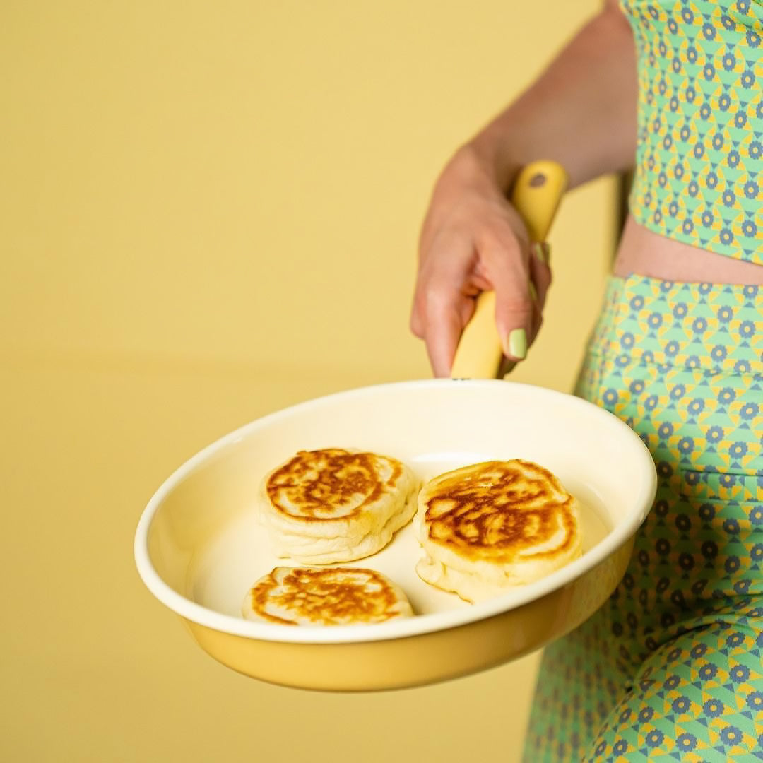 Kit DIY pancakes avec ustensiles et mélange en sachet