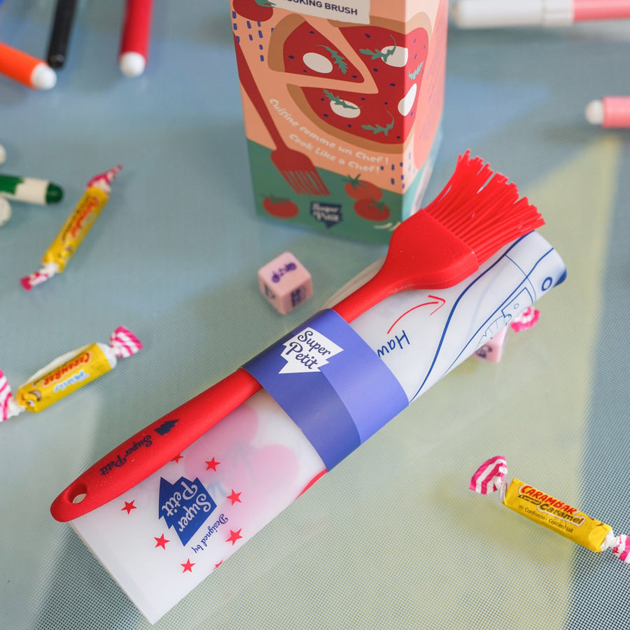 Kit de cuisine pizza pour enfants avec accessoires en silicone