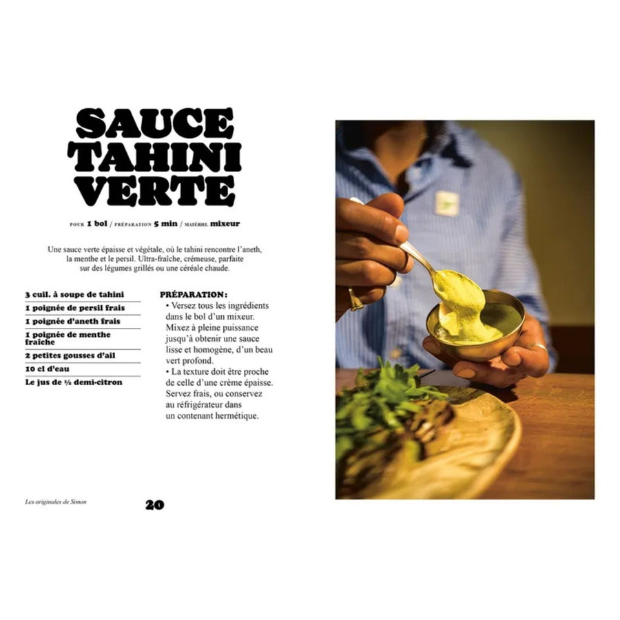 Couverture du livre avec une illustration de sauces variées