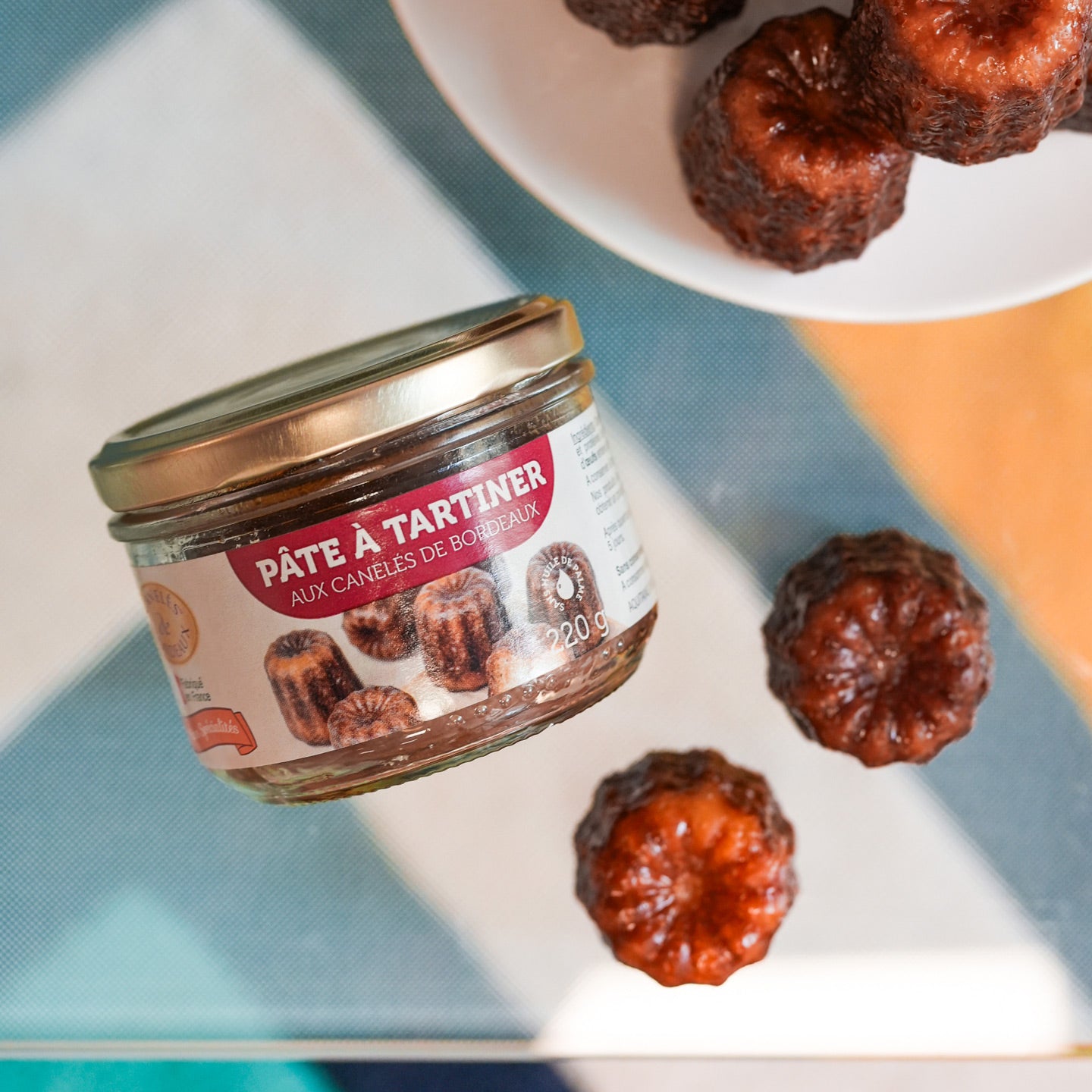 Pâte à tartiner aux canelés avec texture crémeuse
