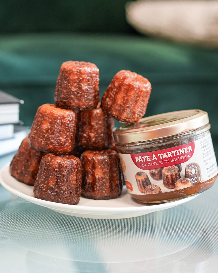 Pâte à tartiner aux canelés avec texture crémeuse