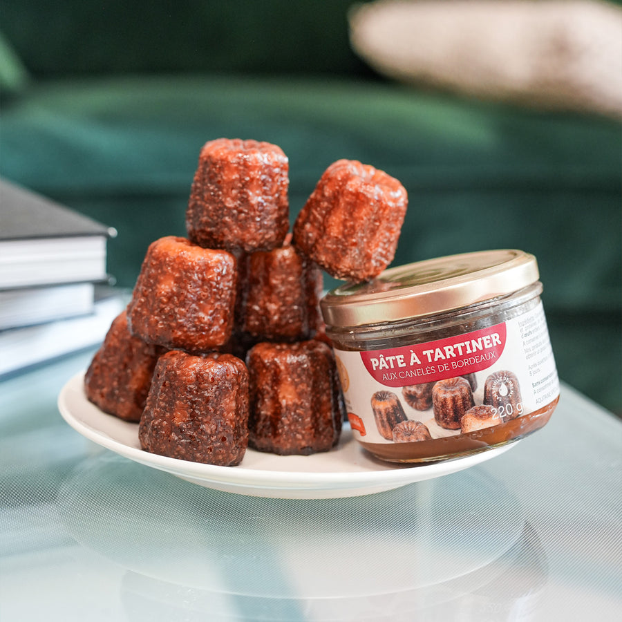 Pâte à tartiner aux canelés avec texture crémeuse