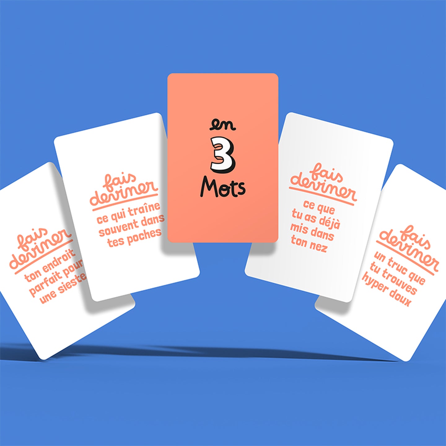 Boîte de jeu Ping-pong mot avec design coloré et ludique