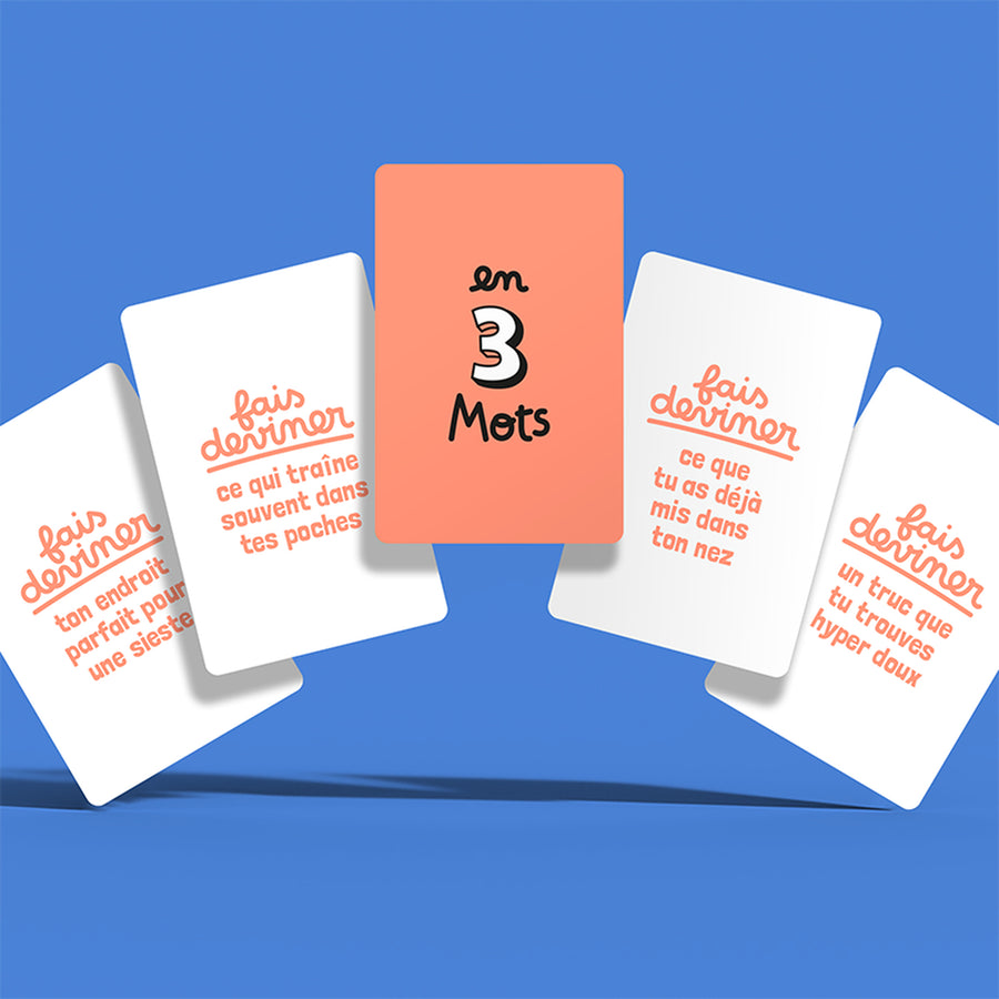 Boîte de jeu Ping-pong mot avec design coloré et ludique