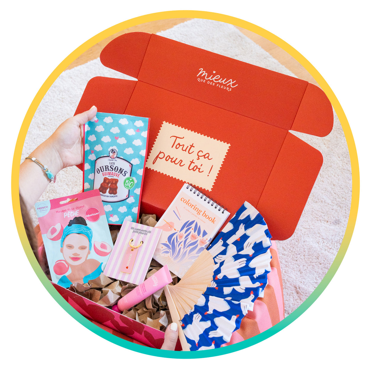 Cool box personnalisée à composer avec les cadeaux souhaités