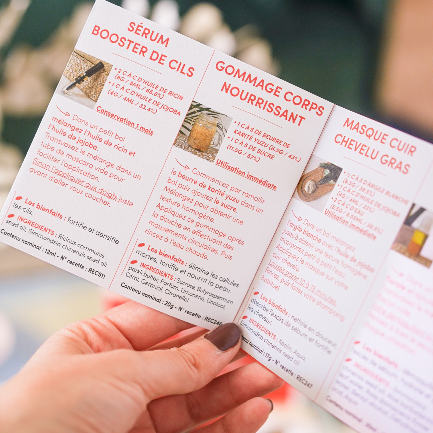 Coffret DIY cosmétique à faire soi même - Mieux que des fleurs