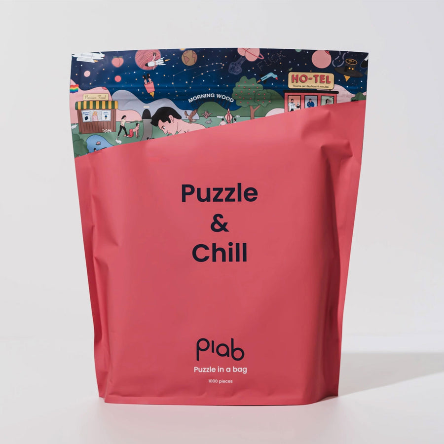 Puzzle Sexy avec motifs suggestifs en gros plan