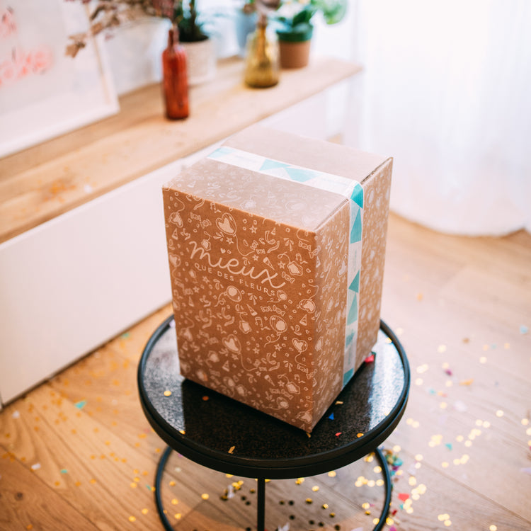 Offrir une box ballon surprise rempli de confettis
