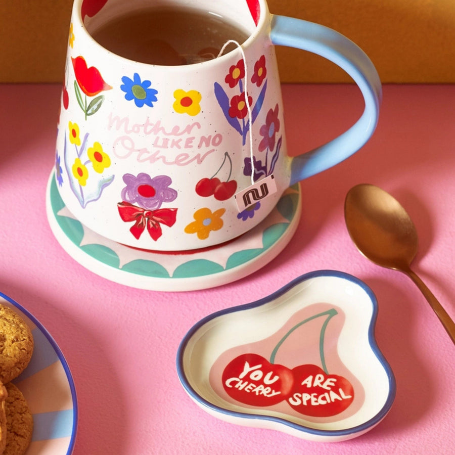 Repose thé cerise avec inscription 'You are special' en détail