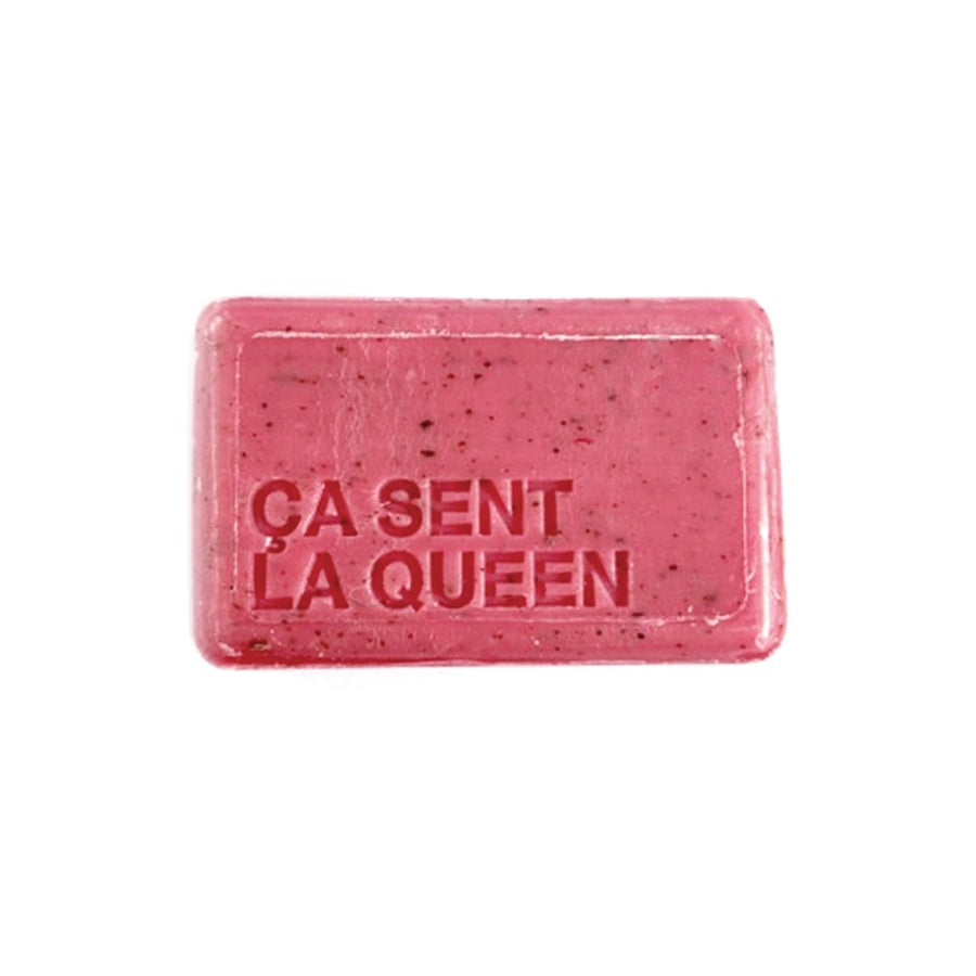 Savon artisanal à la vigne rouge avec un design élégant