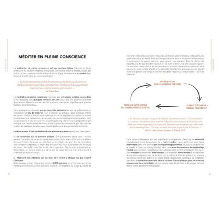 Couverture du livre sur la gestion du stress, design apaisant