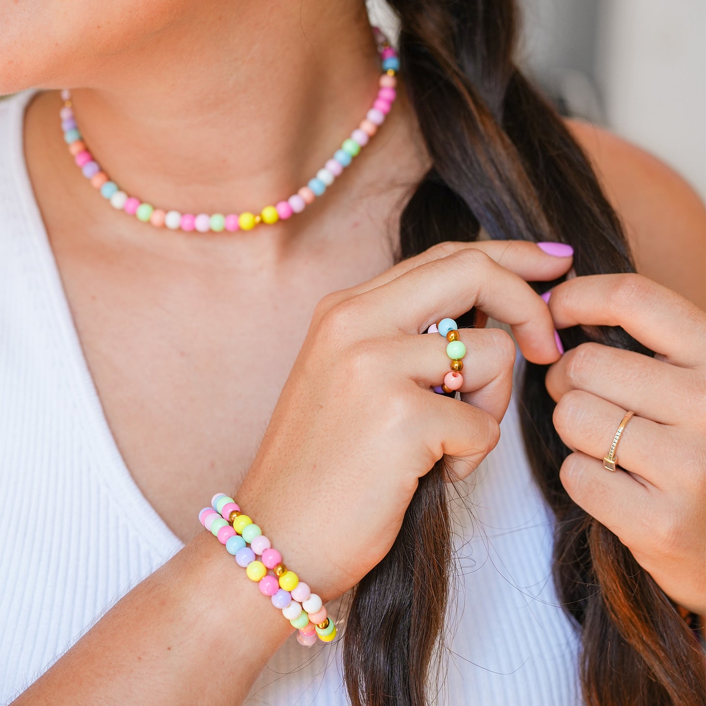 Kit Bracelet  Perles Multicolores – Mieux Que Des Fleurs