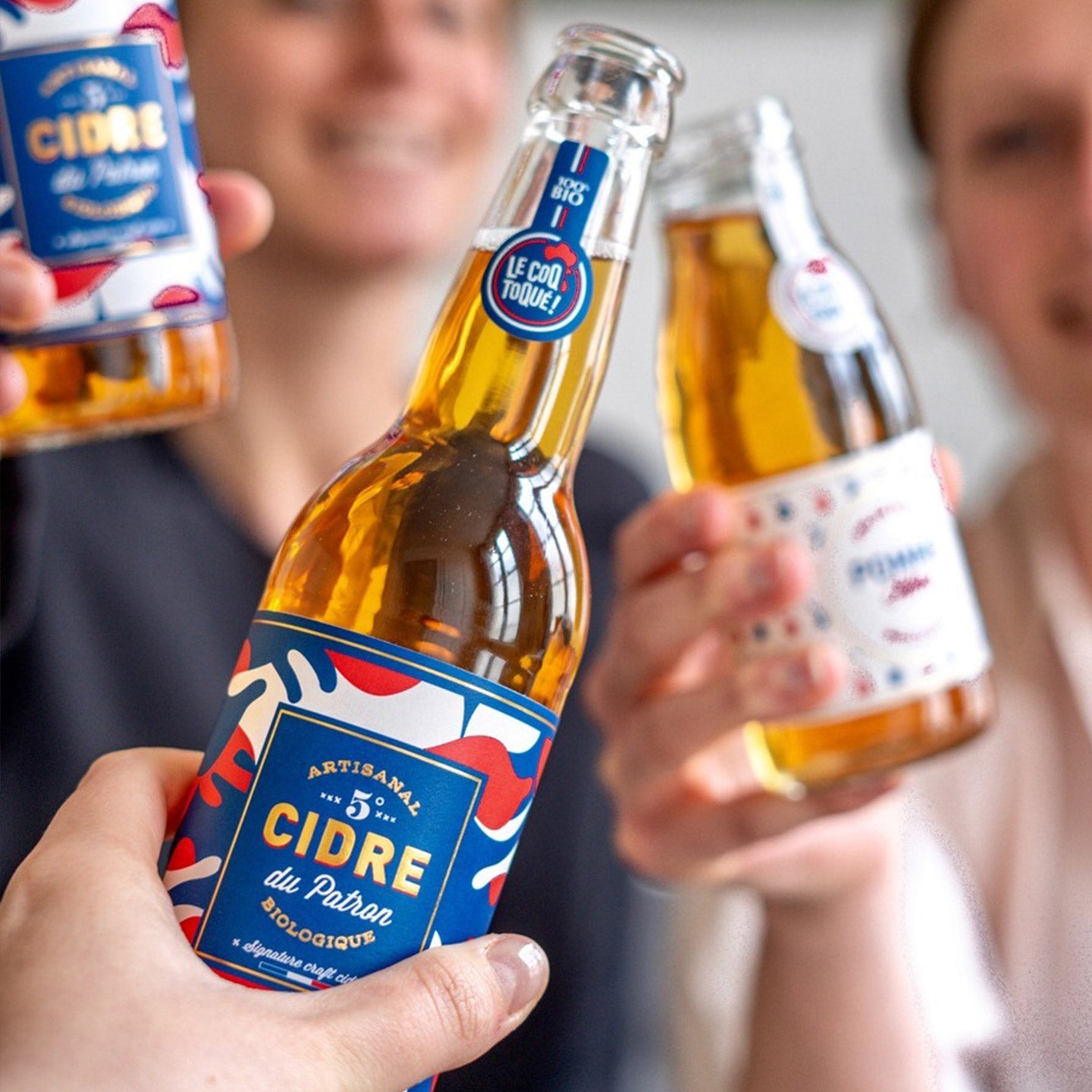 Bouteille de cidre bio Le Cidre du Patron.