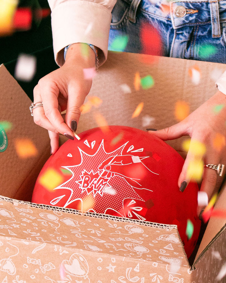 BAM Box confettis colorés pour fête et célébration